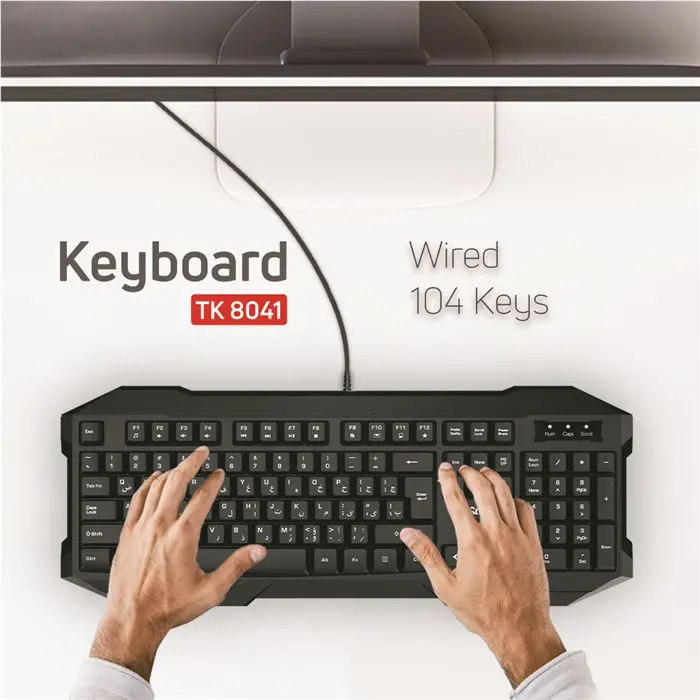 کیبورد تسکو مدل TK 8041 -gallery-5