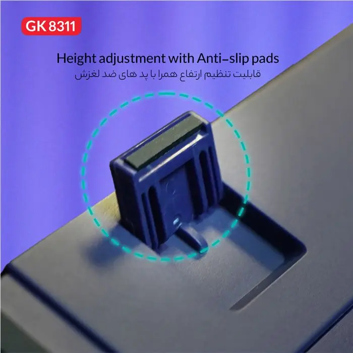 کیبورد مخصوص بازی تسکو مدل GK8311 Apollo -gallery-3