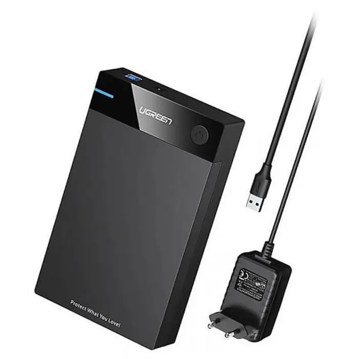 محفظه هارد درایور 3.5 اینچی USB 3.0 به SATA یوگرین مدل US222 -gallery-1