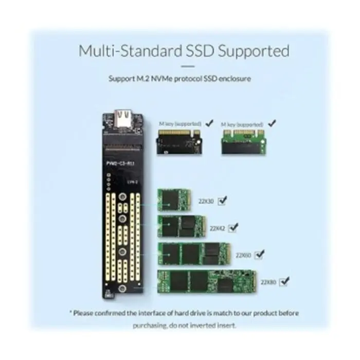 باکس NVMe M.2 SSD اوریکو TCM2M-C3 -gallery-3