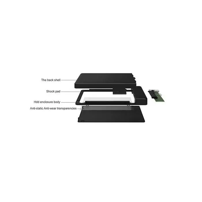 قاب اکسترنال هارددیسک 2.5 اینچی USB 3.0 اوریکو مدل 2588US3 -gallery-6