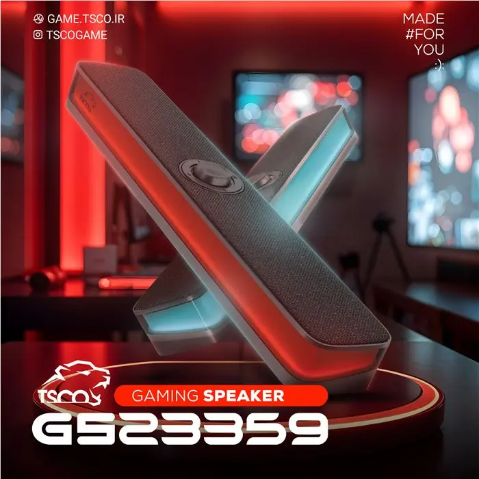 اسپیکر گیمینگ تسکو مدل GS 23359 -gallery-6