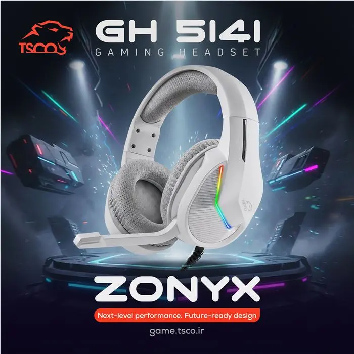 هدست گیمینگ تسکو مدل GH 5141 Zonyx RGB -gallery-25