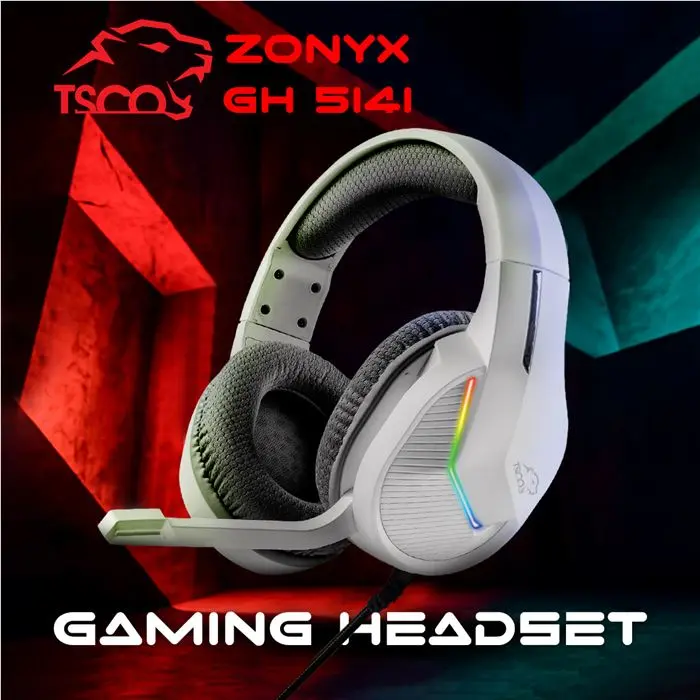 هدست گیمینگ تسکو مدل GH 5141 Zonyx RGB -gallery-26