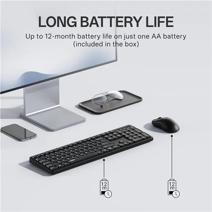 کیبورد و ماوس رپو مدل X2100 -gallery-4