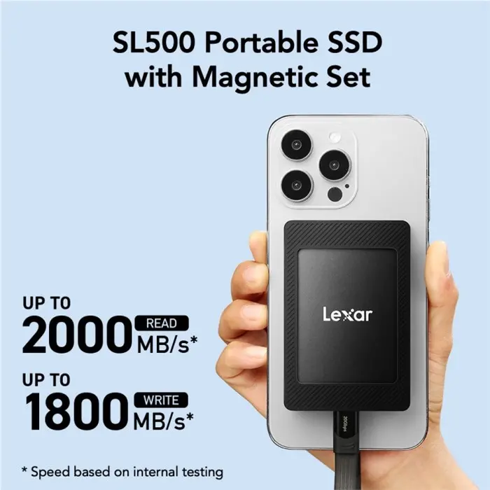 اس اس دی اکسترنال لکسار SL500 ظرفیت 2 ترابایت -gallery-8