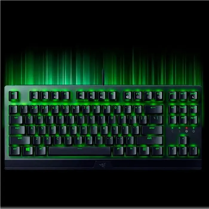 کیبورد مخصوص بازی ریزر مدل BlackWidow X Tenkeyless Green Switch -gallery-12