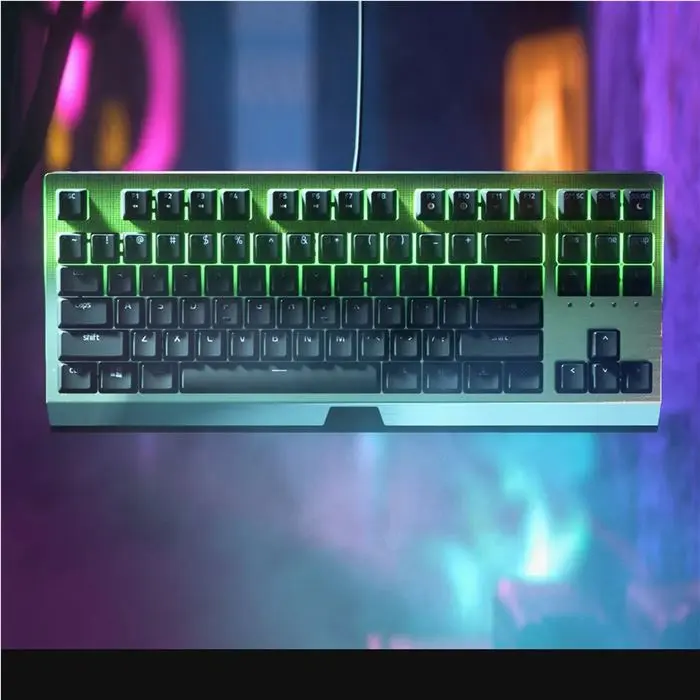 کیبورد مخصوص بازی ریزر مدل BlackWidow X Tenkeyless Green Switch -gallery-15