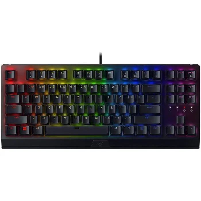 کیبورد مخصوص بازی ریزر مدل BlackWidow X Tenkeyless Green Switch -gallery-1