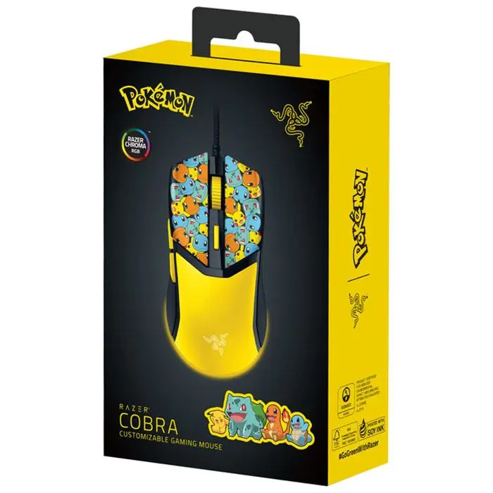 ماوس باسیم مخصوص بازی ریزر مدل Cobra Pokemon Kanto Edition -gallery-10
