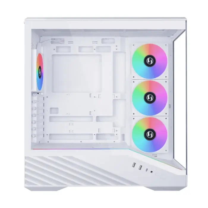 کیس گیمینگ لیان لی سفید Vector V100R -gallery-1