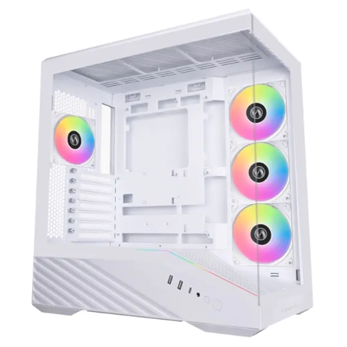 کیس گیمینگ لیان لی سفید Vector V100R -gallery-4