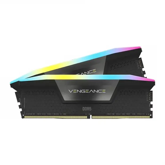 رم کامپیوتر DDR5 دو کاناله 6000 مگاهرتز CL40 کورسیر مدل VENGEANCE RGB ظرفیت 128 گیگابایت -gallery-1