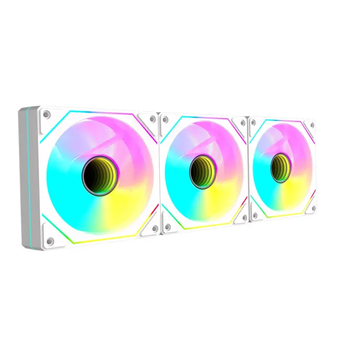 فن کیس سه عددی ردراگون سفید مدل GC-F015W -gallery-3