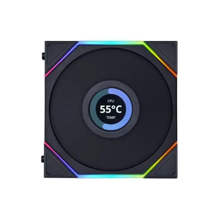 فن کیس لیان لی UNI FAN TL120 LCD Wireless پک 3 عددی -gallery-5