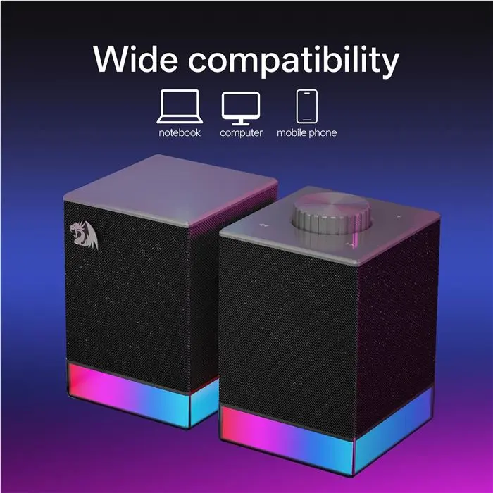 اسپیکر دسکتاپ ردراگون مدل GS517 RGB -gallery-2