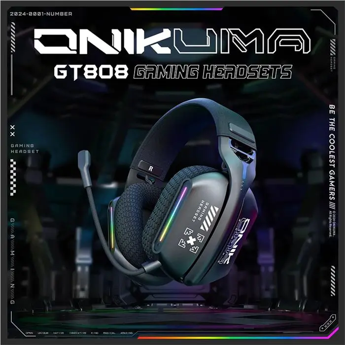 هدست بلوتوثی اونیکوما مدل GT808 -gallery-18