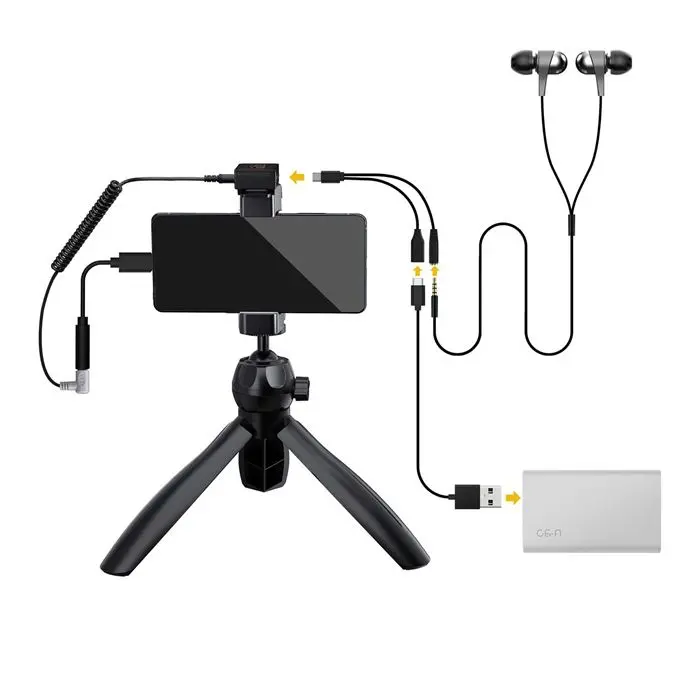 میکروفون یقه ای بی سیم کامیکا مدل Vimo C3 -gallery-10