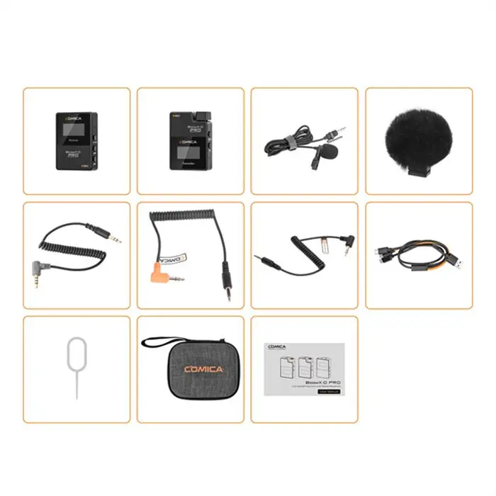 میکروفون یقه ای بی سیم کامیکا مدل BoomX-D Pro D1 -gallery-1