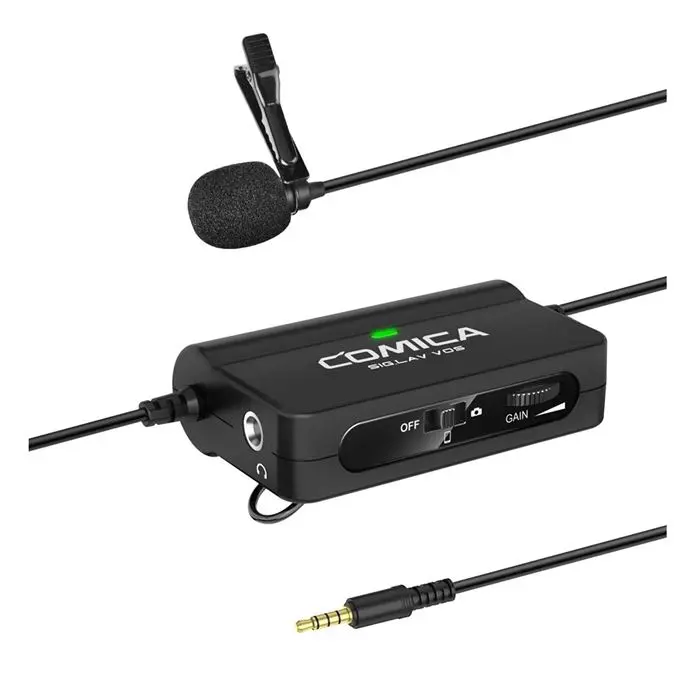 میکروفون یقه ای با سیم کامیکا مدل CVM-SIG.LAV V05 -gallery-1