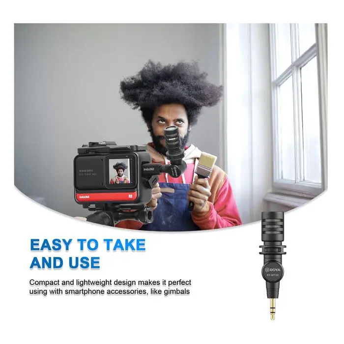 میکروفون مینی بویا مدل BOYA BY-M100D Lightning -gallery-11