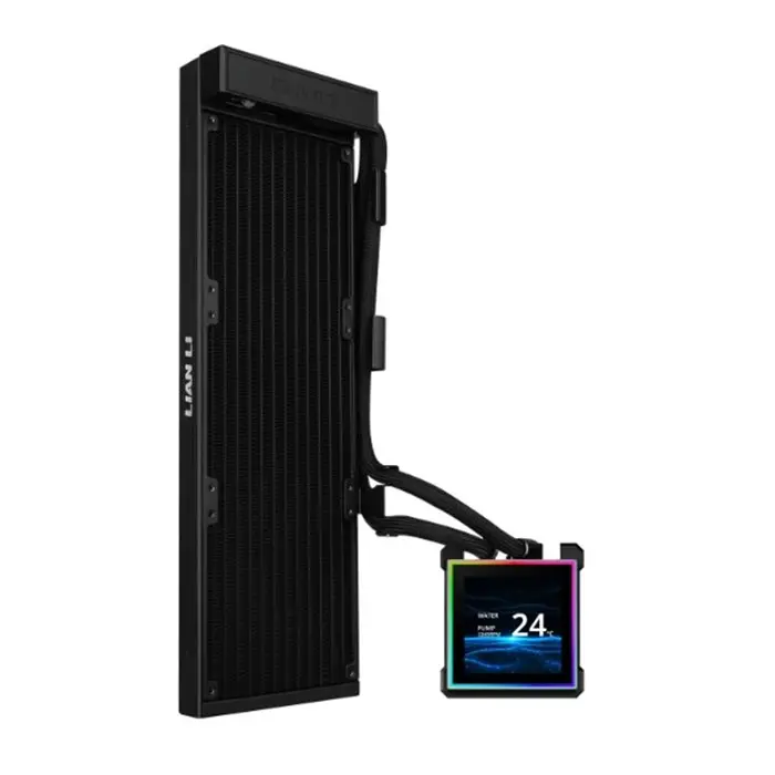 کولر پردازنده مایع لیان لی مشکی مدل Hydroshift II LCD-S 360TL AIO -gallery-3