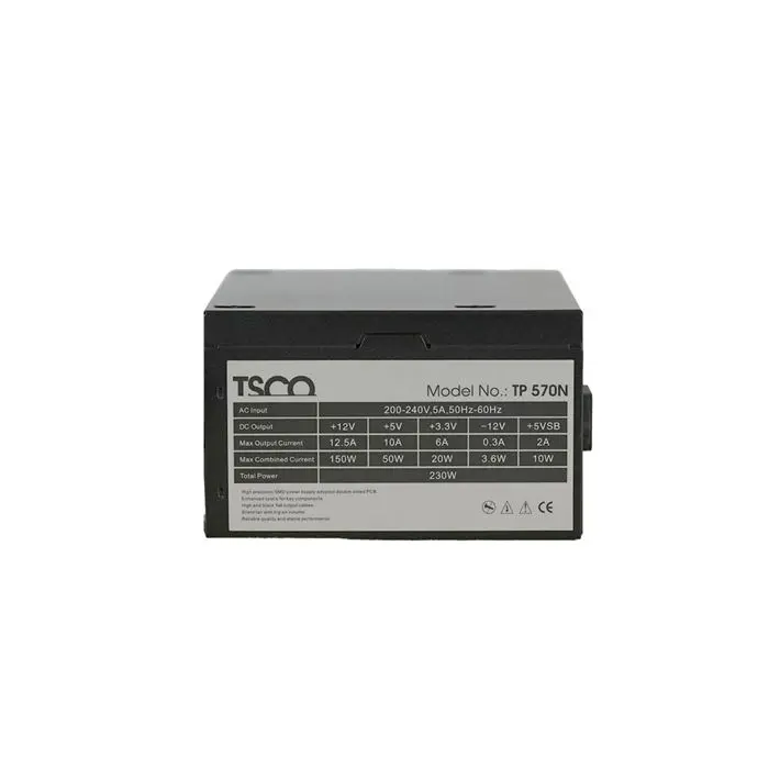 منبع تغذیه کامپیوتر تسکو مدل TP 570N -gallery-7