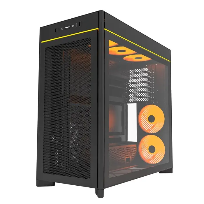 کیس مشکی مونتک مدل MONTECH HS01 PRO BLACK -gallery-10