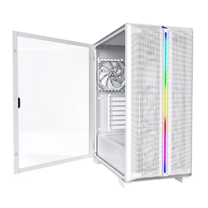 کیس کامپیوتر گیمینگ مونتک مدل Sky One Lite White -gallery-6