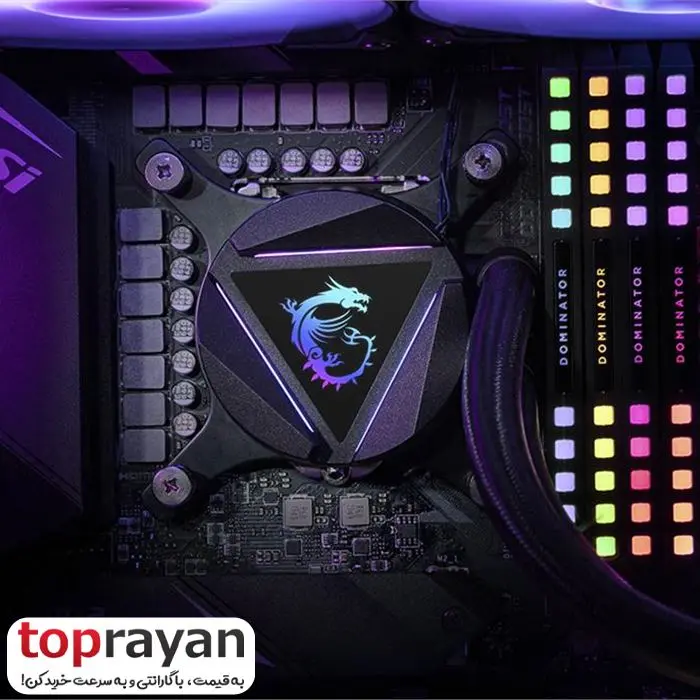 خنک کننده مایع پردازنده ام اس آی مدل MSI MAG CORELIQUID 240R V2 -gallery-10