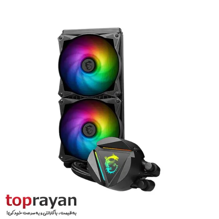 خنک کننده مایع پردازنده ام اس آی مدل MSI MAG CORELIQUID 240R V2 -gallery-2