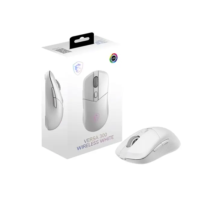 موس بی سیم گیمینگ ام اس آی VERSA 300 White -gallery-3