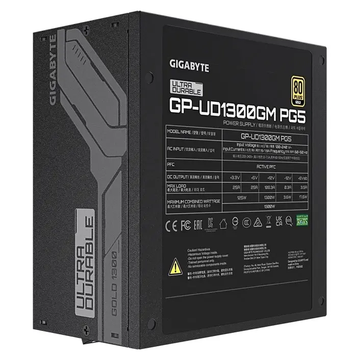 پاور 1300W گیگابایت مدل UD1300GM PG5 ATX 3.0 -gallery-3