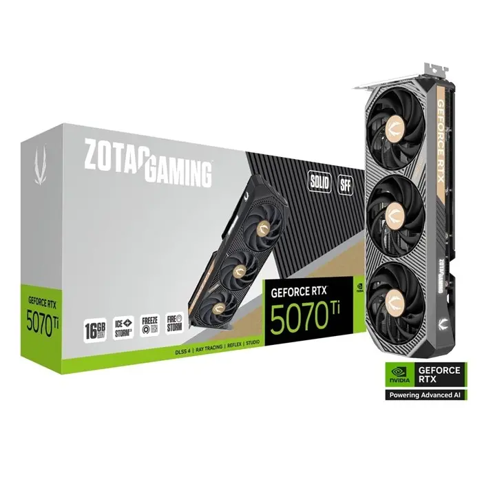 کارت گرافیک زوتک مدل GeForce RTX 5070 Ti SOLID SFF 16GB -gallery-7