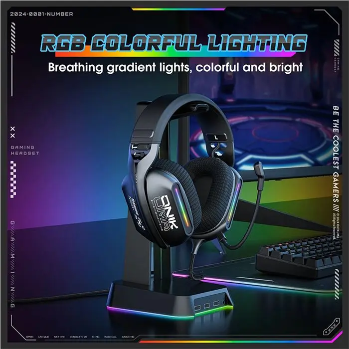 هدست گیمینگ اونیکوما مدل X12 RGB -gallery-19