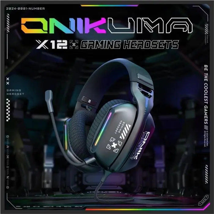 هدست گیمینگ اونیکوما مدل X12 RGB -gallery-4
