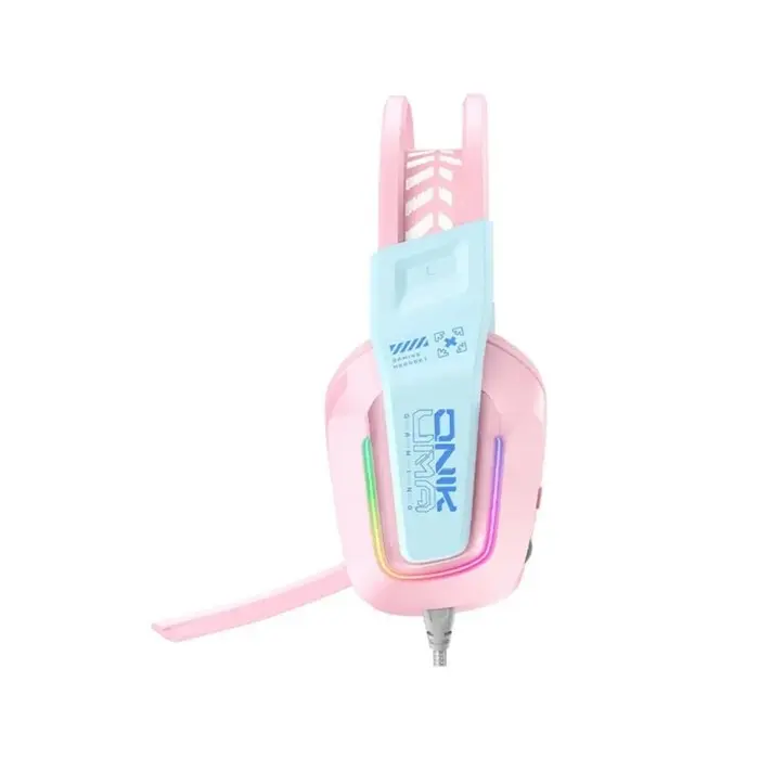 هدست گیمینگ باسیم اونیکوما مدل X13 Pink -gallery-2
