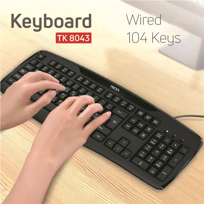 کیبورد تسکو مدل TK 8043 -gallery-5