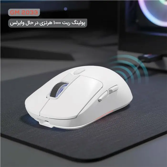ماوس بی سیم گیمینگ تسکو مدل GM 2033 -gallery-10