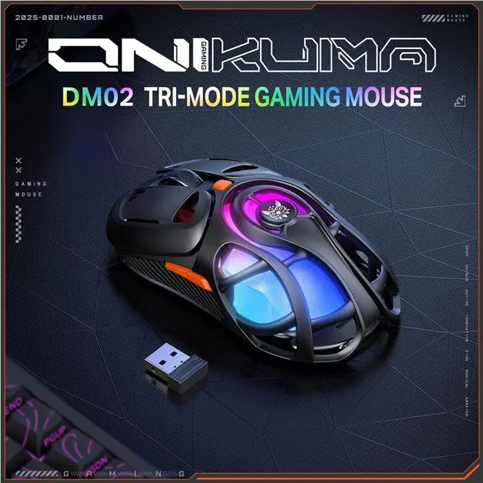 ماوس بی سیم گیمینگ اونیکوما مدل DM02 -gallery-20