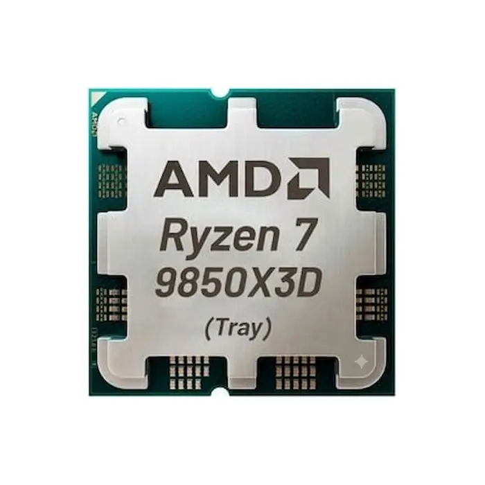 پردازنده ای ام دی Ryzen 7 9850X3D باکس -gallery-5