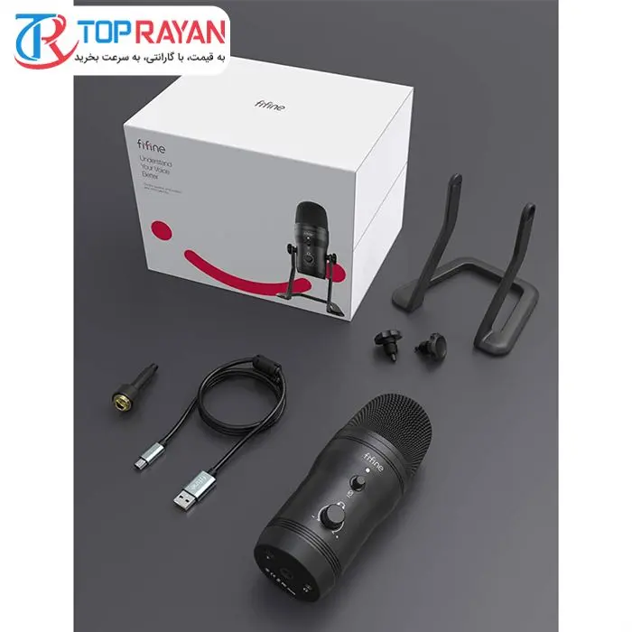 میکروفن کندانسر فای فاین مدل k690 -gallery-10