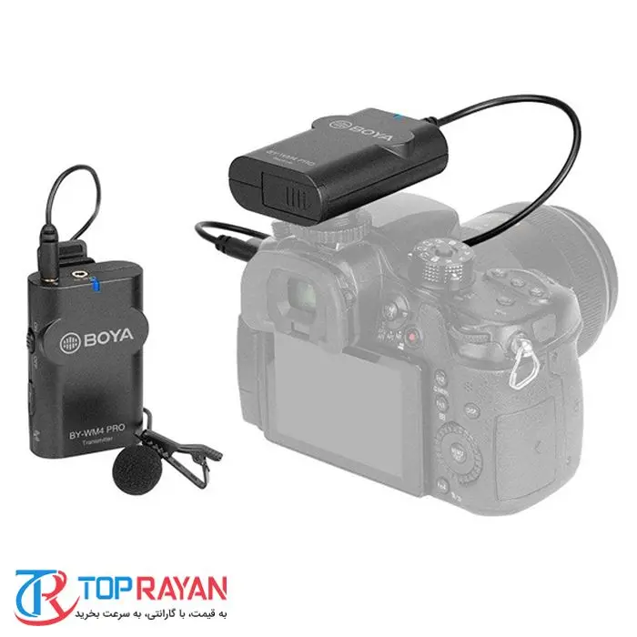میکروفون یقه ای بیسیم بویا مدل BY-WM4 PRO -gallery-11