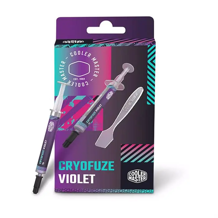 خمیر سیلیکون کولر مستر 2 گرمی MasterGel CryoFuze VIOLET -gallery-3