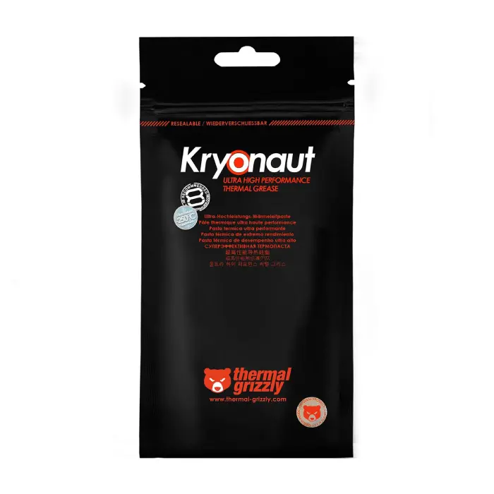 خمیر سیلیکون ترمال گریزلی مدل Kryonaut Grease 11.1g -gallery-11