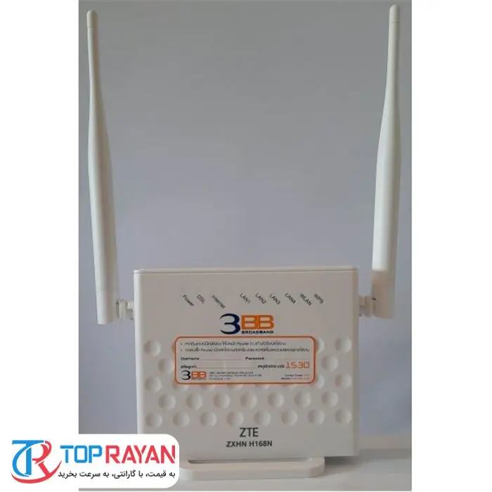 مودم روتر بی سیم چهار پورت VDSL زد تی ای مدل ZXHN H168N -gallery-5
