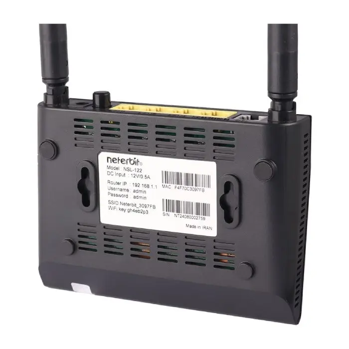 مودم +ADSL2/2 نتربیت مدل NSL-122 -gallery-13