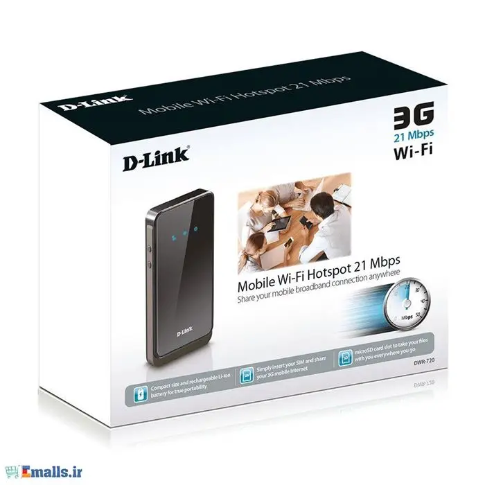 مودم همراه 3G بی سیم دی-لینک مدل DWR-720 -gallery-4