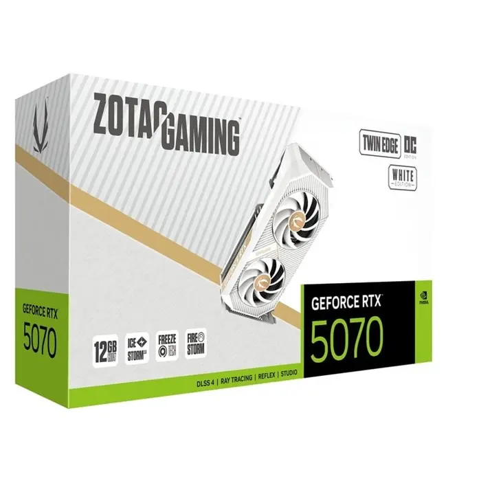 کارت گرافیک زوتک مدل GeForce RTX 5070 Twin Edge OC White 12GB OC -gallery-15