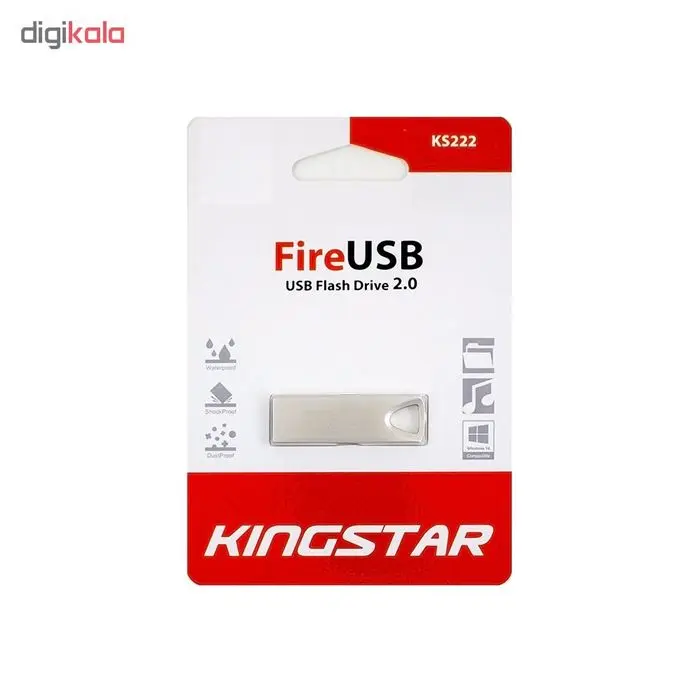 فلش مموری USB2.0 کینگ استار مدل KS222 Fire ظرفیت 32GB -gallery-5